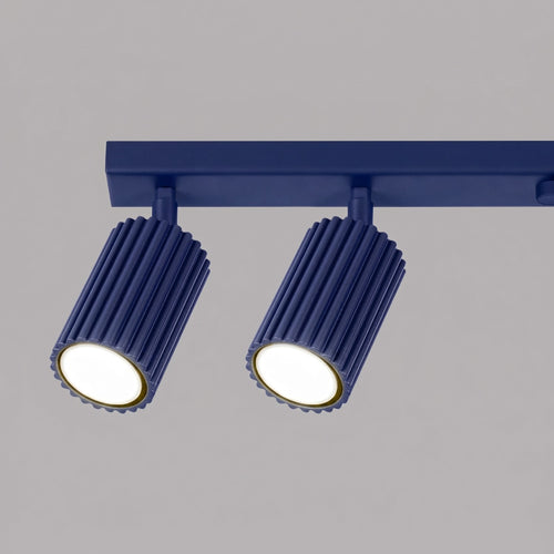 Sollux Lighting Plafondlamp KARBON 6L ultramarijn - 117x6,5x16,5cm