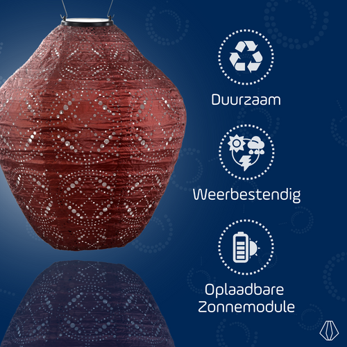 Lumiz solar lampion - jar set - 3 stuks - vtwonen shop