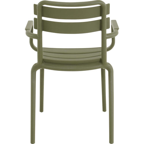 Lesli Living bistrostoel Torvi - groen - 54x56x81cm