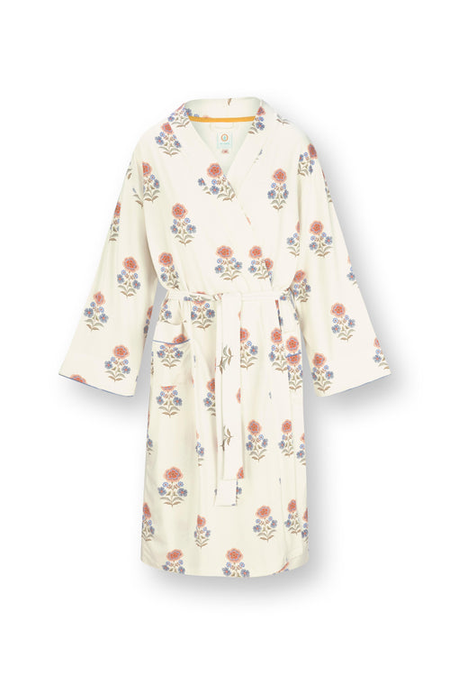 Pip Studio - Naomi Kimono Dames - Tanaka - Wit - L