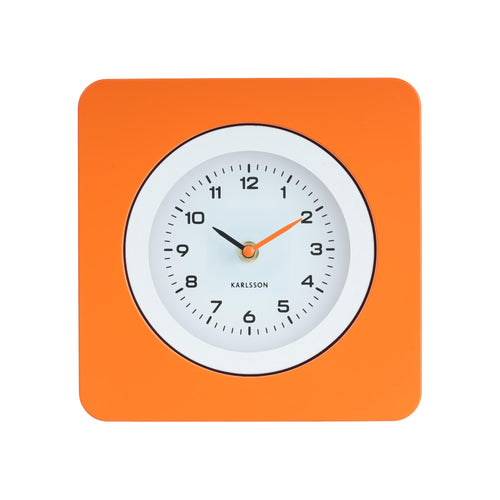 Karlsson wandklok New Vintage - oranje - Ø22cm - vtwonen shop