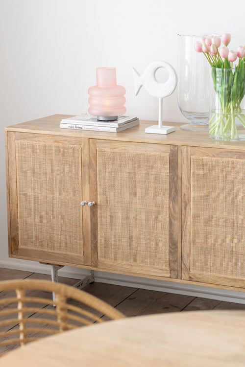 J-Line dressoir - rotan/hout - naturel - vtwonen shop