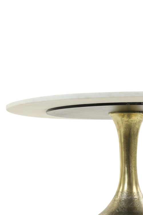 Light & Living salontafel RICKERD - Ø76x36cm - wit - vtwonen shop