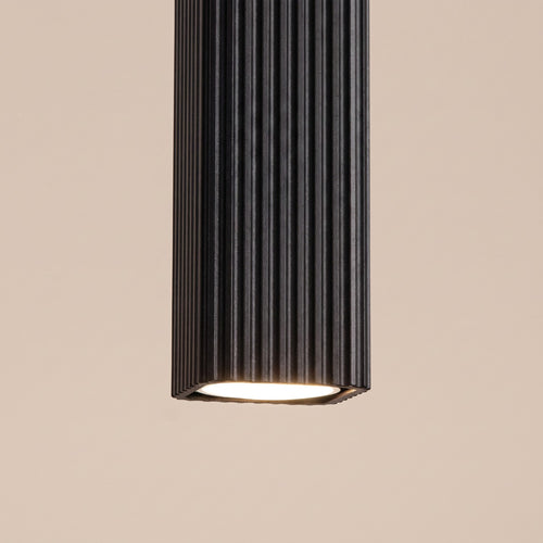 Sollux Lighting Hanglamp RAYO 3P zwart - 20x20x108cm