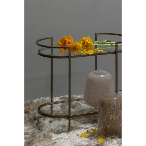 BePureHome capital Sidetable - Metaal - Antique Brass - 55x60x32 - vtwonen shop