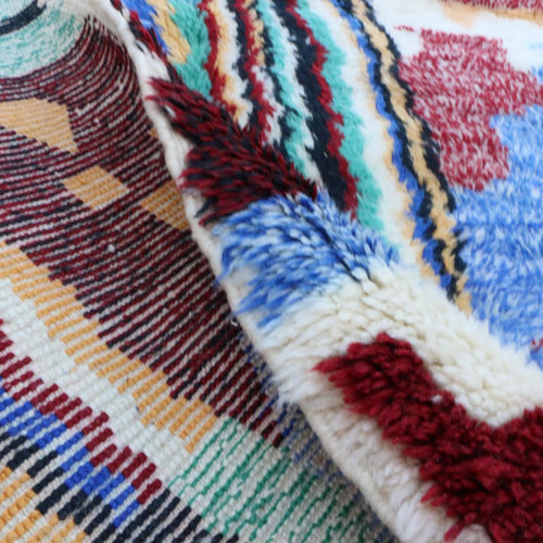AFK Living vloerkleed Berber - handgemaakt - Wol - 250 cm x 350 cm