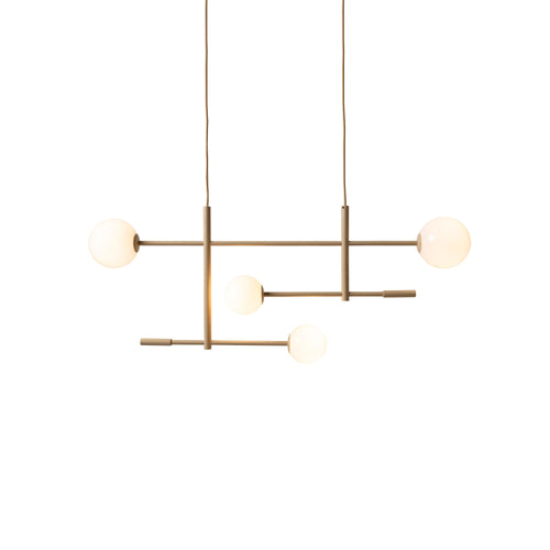 it's about RoMi hanglamp Copenhagen - beige - 97x13x215cm - vtwonen shop