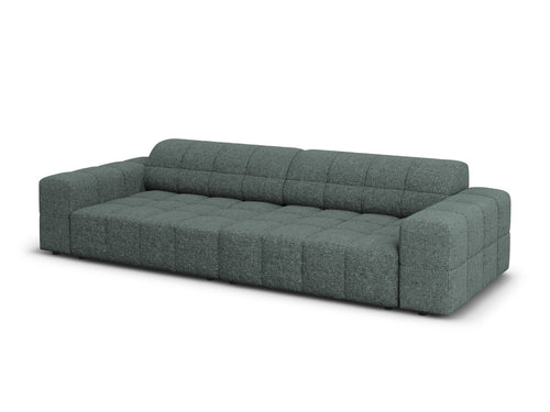 Cosmopolitan Design Bank Chicago 4-zits, chenille olie - 102x252x78cm