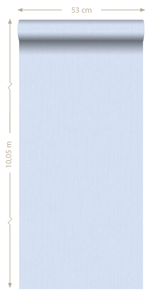 ESTAhome behang jeans structuur lichtblauw - 53 cm x 10.05 m - 137734