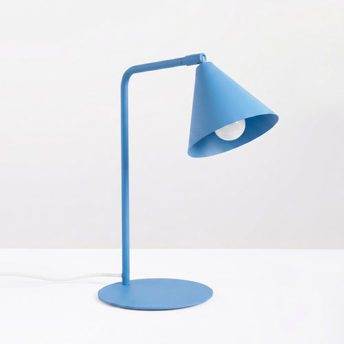 Sollux Lighting Tafellamp NOX lichtblauw - 18x18x35cm
