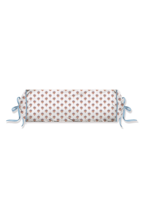 Pip Studio Decoratiekussen Jaipur Flower - 22 x 70 cm - Licht blauw