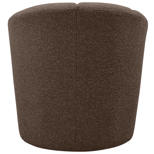 WOOOD draaifauteuil Mojo - Bouclé - Bruin Melange - 75x68x77 cm - vtwonen shop