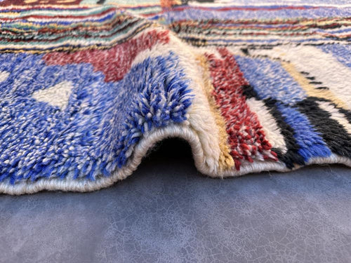 AFK Living vloerkleed Berber - handgemaakt - Wol - 140 cm x 200 cm
