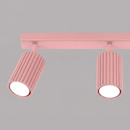 Sollux Lighting Plafondlamp KARBON 3L roze - 45x6,5x16,5cm