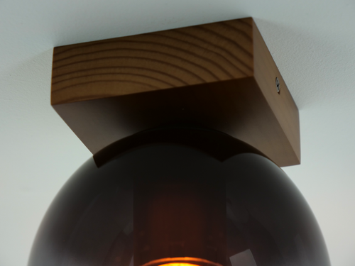 EGLO plafondlamp Filago - e27 - 14.5 cm - bruin