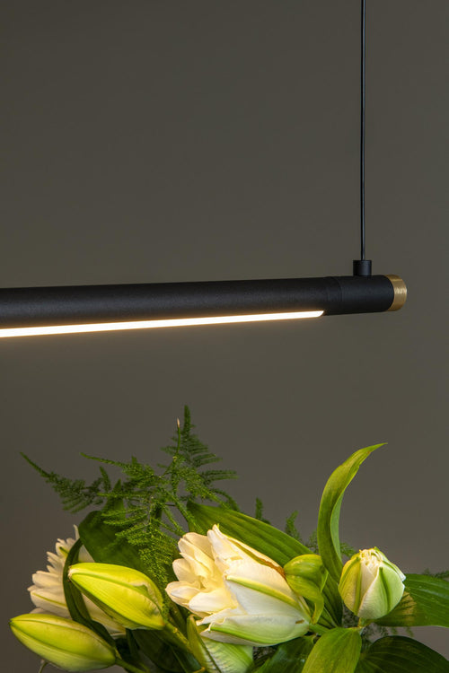 Lucide hanglamp MARNIK - Geïntegreerde LED - Zwart - vtwonen shop