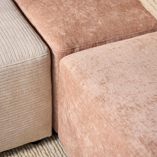 MySofa U-Bank Blocks - Multi Stof - 335x230x80cm