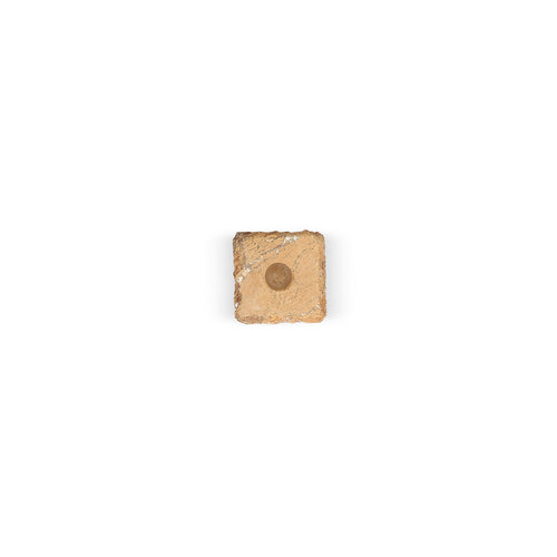 S|P Collection - Kandelaar 8x8xH8cm marmer bruin Opus