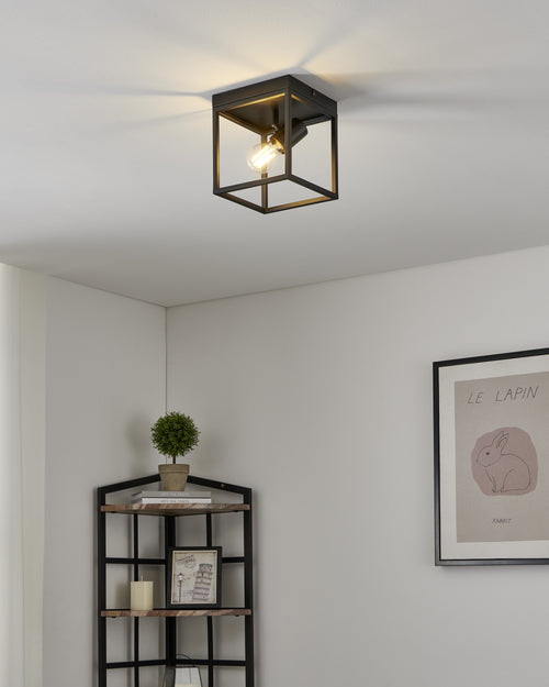 EGLO plafondlamp Silentina - e27 - 18 cm - zwart - vtwonen shop