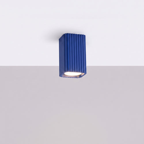 Sollux Lighting Plafondlamp RAYO 10 ultramarijn - 6x6x10cm