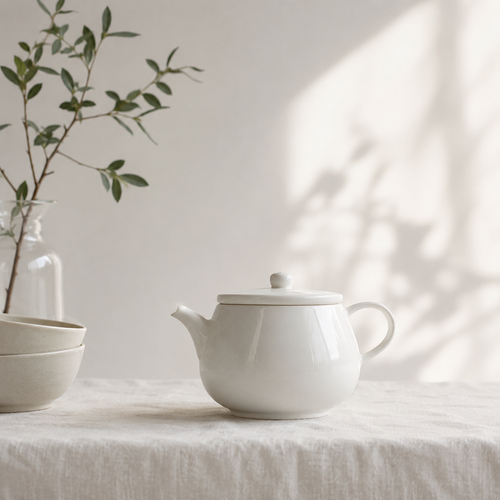 S|P Collection - Theepot 80cl white Alura