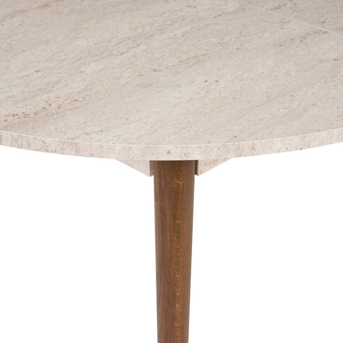 Calicosy - Ronde uitschuifbare eettafel KLARA - 100x100x75 cm