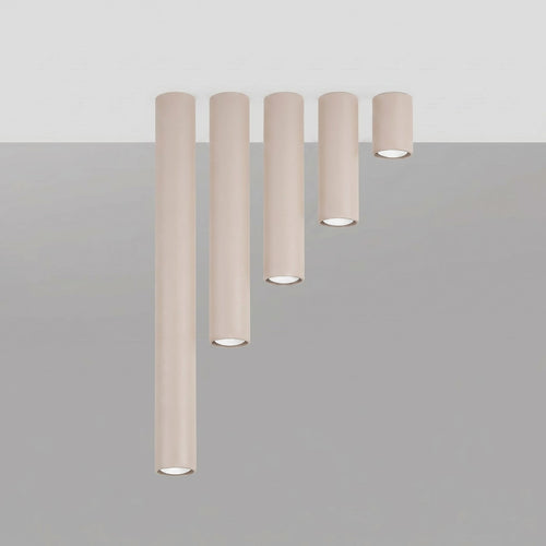 Sollux Lighting Plafondlamp LAGOS 20 taupe - 6x6x20cm