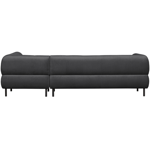 WOOOD hoekbank rechts Lloyd - Polyester - Cast Iron - 77x267x91/205