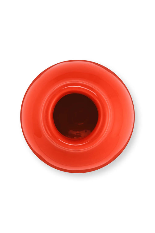 vtwonen Vaas - Keramiek - Rood - Set van 2 - 7cm