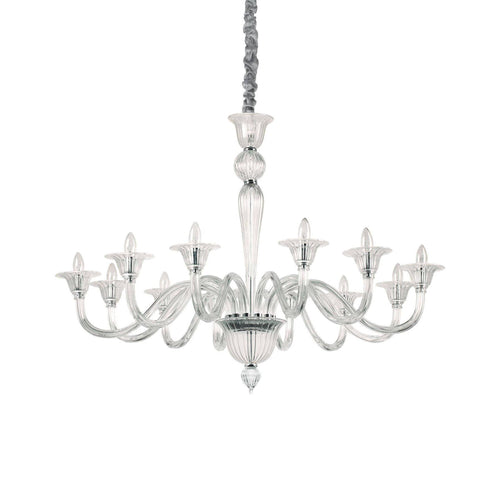 Ideal Lux Brigitta - Hanglamp Trasparent met 12 lampen, E14