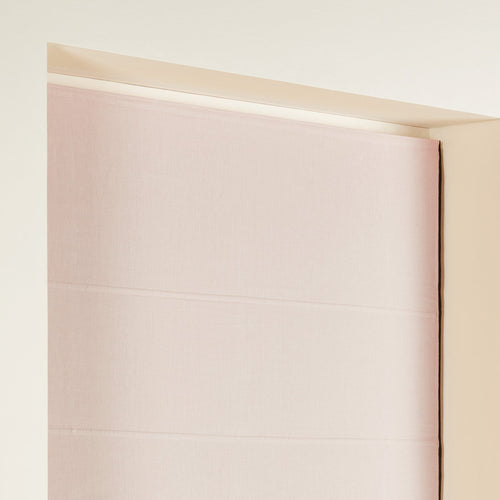 Madura Verduisteringsrolgordijn Carlina poederroze en zwarte hommel 60x220 cm