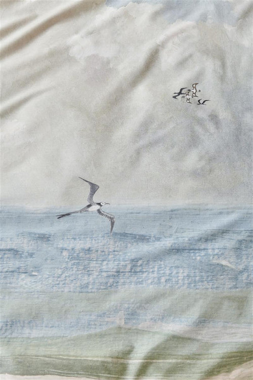 At Home by Beddinghouse Seaclouds dekbedovertrek - Lits-Jumeaux - 240x200/220 cm - Blauw - vtwonen shop