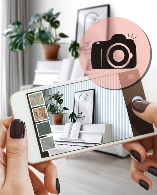 ESTAhome behang strepen blauw en wit - 53 cm x 10.05 m - 131304 - vtwonen shop