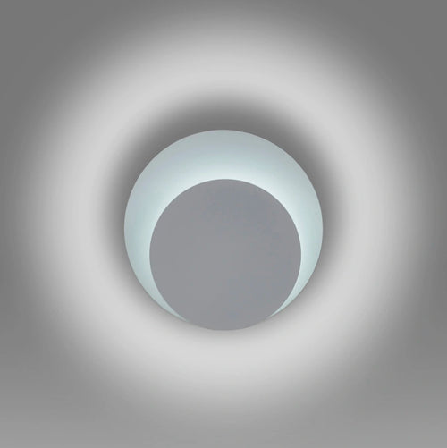 Emibig wandlamp Idea - 1 lichts - 8  x 20   cm - wit