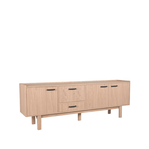 LABEL51 Dressoir Cali - Naturel Eikenhout - 220x45x77cm - vtwonen shop
