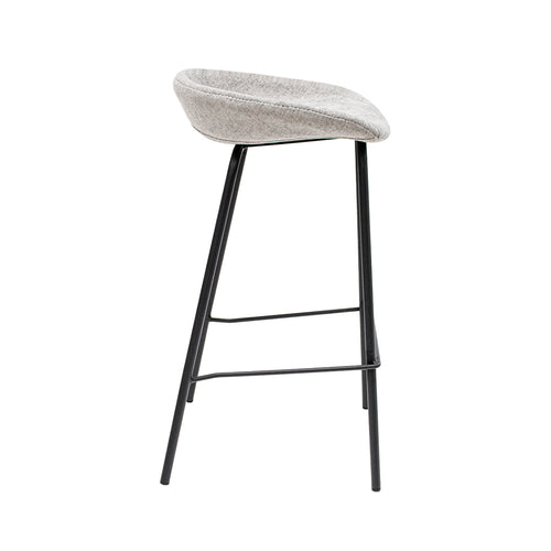 Kick barkruk Riga - 70cm - Grijs - vtwonen shop