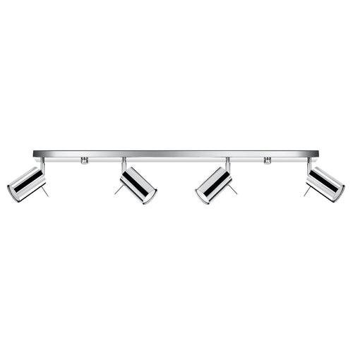 Sollux Lighting Plafondlamp RING 4L chroom - 80x6x16cm
