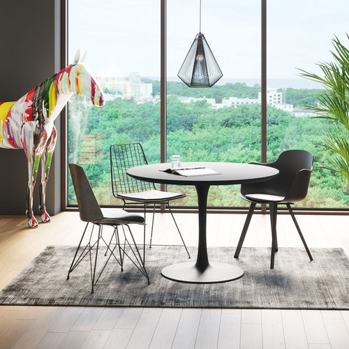 Kare Design Eettafel Schickeria Ø110cm zwart - vtwonen shop