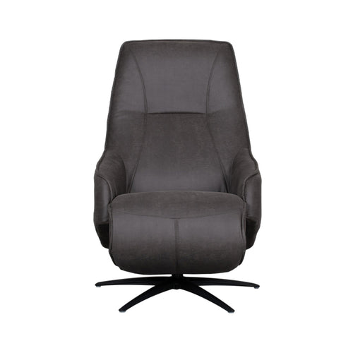LABEL51 Fauteuil Odense Elektrisch - Antraciet - Draaibaar