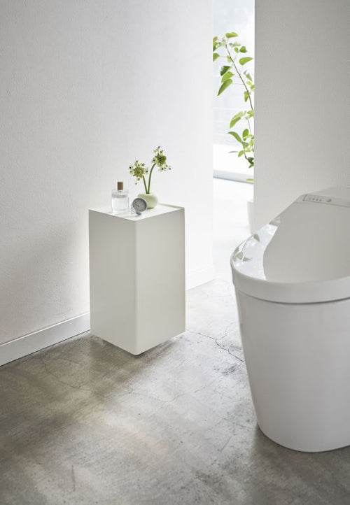 Yamazaki WC Rolhouder met Wieltjes - Tower - Wit - vtwonen shop