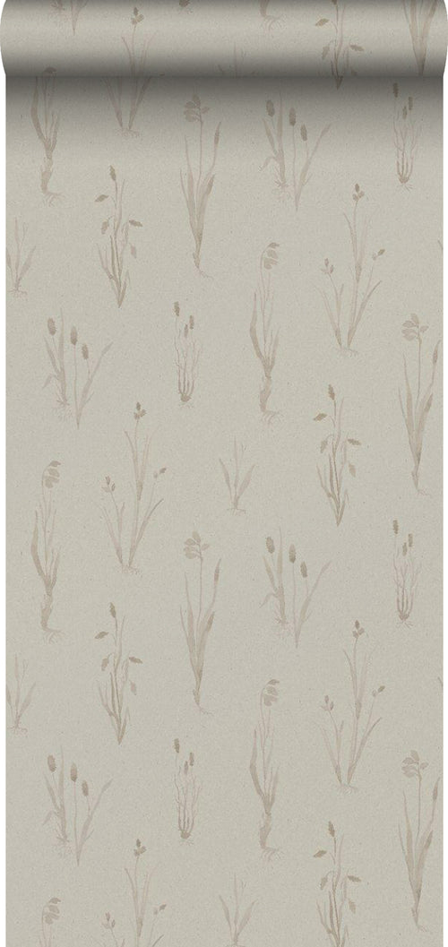 Borastapeter behang bladeren beige - 53 cm x 10.05 m - 661046 - vtwonen shop