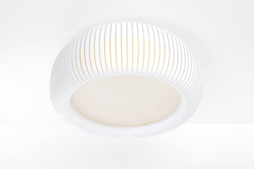 bpskoncept plafondlamp Oblo - wit kunststof - diffuser