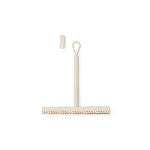 Brabantia Douchewisser ReNew - met deurhaak - soft beige - vtwonen shop