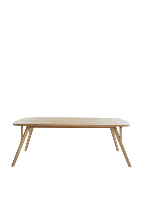 Light & Living eettafel QUENZA - 220x100x76cm - bruin