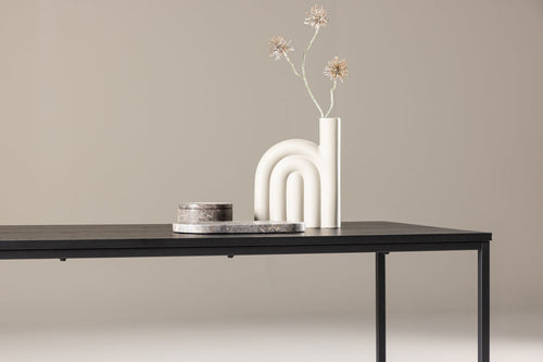 Rebellenclub Salontafel Chelva - 120 x 60 cm - Zwart