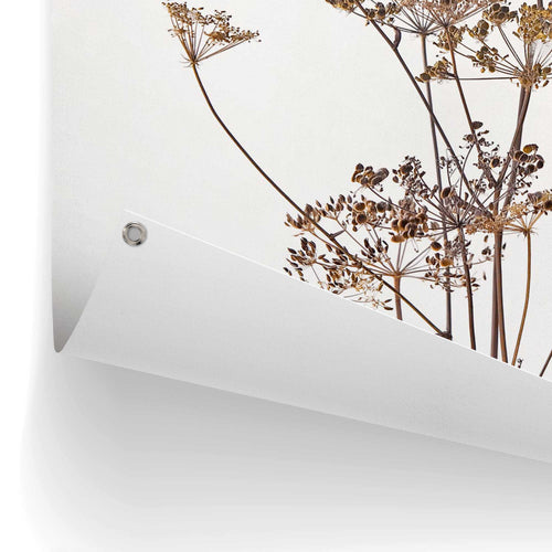 Reinders Fashion Flower tuinposter -  beige - tuin - 80x60cm