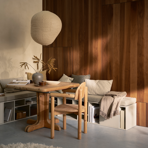 vtwonen letterba(n)k XL - Grenen - Dust - 40x194x40 - vtwonen shop