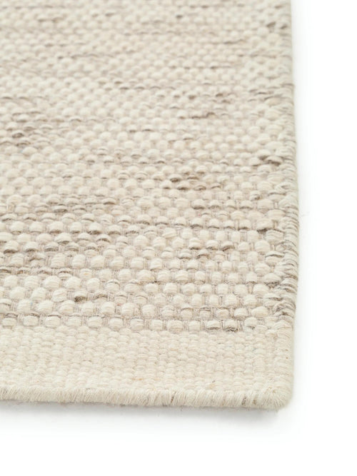 benuta wollen loper Rocco - crème - 70x200 cm