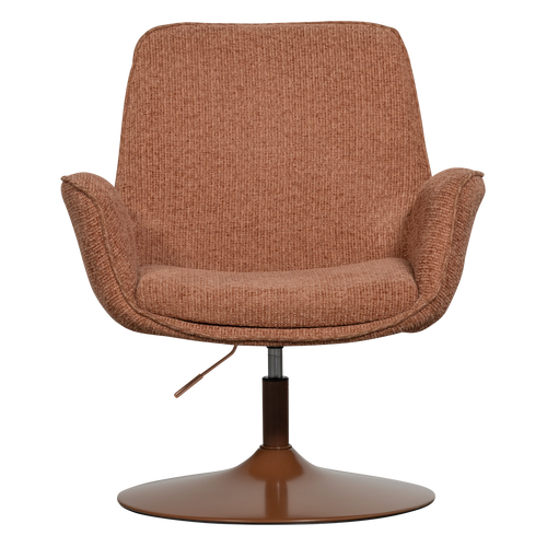 WOOOD verstelbare fauteuil Marten - Polyester - Oranje - 91x79x76 - vtwonen shop