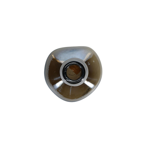 S|P Collection - Vaas 19,5xH32,5cm organic metallic grey Vesper